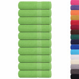 Shower Towels "FROGN" 10 pcs Apple Green 70x140 cm 360 gsm 137027