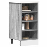 Bottom Cabinet Riga Grey Sonoma 40x44.5x81.5 cm Engineered Wood 854207