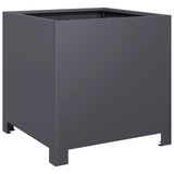 Garden Planter Anthracite 40x40x40 cm Steel 851203