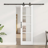 Sliding Door ORKDAL White and Black 61 x 198.5 cm 3332182