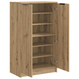 Shoe Cabinet Artisian Oak 59x35x100.5 cm Engineered Wood 856994