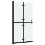 ZNTS Foldable Walk-in Shower Wall Frosted ESG Glass 120x190 cm 151197