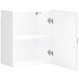 Kitchen Wall Cabinet Kalmar White Engineered Wood 853557