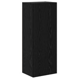 TV Wall Cabinet Black Oak 40.5 x 30 x 102 cm Engineered Wood 882941