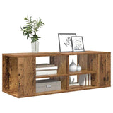 TV Cabinet Set Old Wood 102 x 35 x 35 cm Engineered Wood 875125