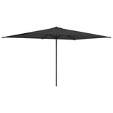 Garden Parasol 200 x 300 cm Polyester Rectangular Anthracite 42036170