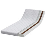 Mattress with Coconut Layer White 200 x 80 cm PU Foam 4106380