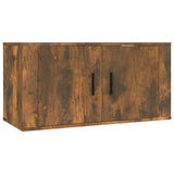 6 Piece TV Cabinet Set Smoked Oak Engineered Wood 3188691
