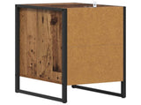 Bedside Table Old Wood 39.5 x 30 x 50 cm Engineered Wood 886662
