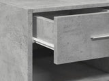Sideboard Concrete Grey 30x42.5x93 cm Engineered Wood 846309
