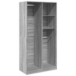 Wardrobe Grey Sonoma 100x50x200 cm Engineered Wood 3307770
