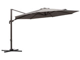 3m Cantilever Aluminium Frame Outdoor Garden Parasol Grey T3398P323914