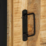 Bathroom Cabinet 40x30x90 cm Solid Wood Rough Mango 4013609