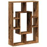 Bookcase Old Wood 63x20x90 cm Engineered Wood 858145