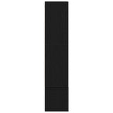 TV Cabinet Set 6 pcs Black Oak Engineered Wood 3333060