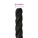 Work Rope Black 20 mm 50 m Polypropylene 153030