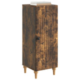 Sideboard Smoked Oak 33 x 34.5 x 90 cm Engineered Wood 894140