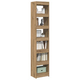 Book Cabinet/Room Divider Artisan Oak 40x30x198 cm 856813