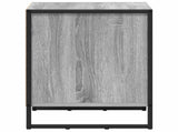 Bedside Table Grey Sonoma 50 x 39.5 x 50 cm Engineered Wood 886684
