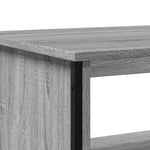 ZNTS Coffee Table Grey Sonoma 100x51x40 cm Engineered Wood 848482