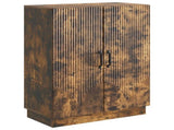 Sideboard Smoked Oak 66 x 34.5 x 87 cm Engineered Wood 895280