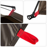 Fishing Tent 4-Person Brown Quick Release 4005327