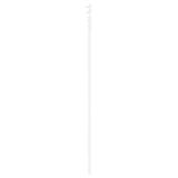 Sliding Door White 86 x 198.5 cm Solid pine wood and steel 3333259
