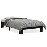 Bed Frame without Mattress Black 90x200 cm 845872