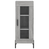 Highboard Grey Sonoma 34,5x34x180 cm Engineered Wood 3200399