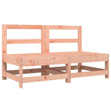 Garden Middle Sofas 2 pcs Solid Wood Douglas 825518