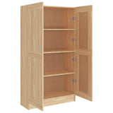 Book Cabinet Sonoma Oak 82.5x30.5x150 cm Engineered Wood 802726