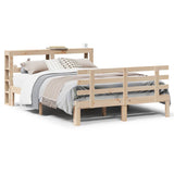 Bed Frame with Headboard without Mattress 140x200 cm 3306112