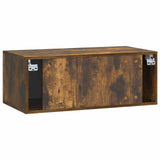 Wall-Mounted TV Cabinet Smoked Oak 78.5 x 41 x 30 cm 898180