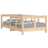 Kids Bed Frame 70x140 cm Solid Wood Pine 834426