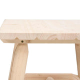 Side Table 49x49x50 cm Solid Wood Spruce 363351