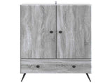 Sideboard Grey Sonoma 66 x 34.5 x 95 cm Engineered Wood 895591