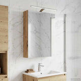 Bathroom Mirror Cabinet Artisan Oak 50 x 14.5 x 70 cm 889054