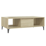 ZNTS Coffee Table Sonoma Oak 103.5x60x35 cm Engineered Wood 806025