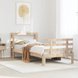 Bed Frame with Headboard without Mattress 90x200 cm 3306106