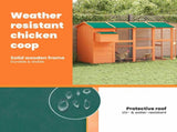 Chicken Coop Wood 295x163x170 cm 170411