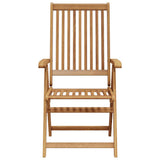 Garden Chair Set of 8 Natural Wood Solid Acacia Wood Standard 3075053