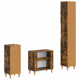 3 Piece Bathroom Cabinet Set ALKMAAR Engineered Wood 3417833