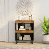Side Cabinet 60x33x75 cm Solid Wood Mango 352888