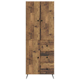 Cabinet Set 2 pcs Old Wood Engineered Wood 3416905