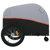 Bike Trailer Black and Orange 45 kg Iron 94145