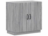 3 Piece Bathroom Cabinet Set HOORN Grey Sonoma Engineered Wood 3417474