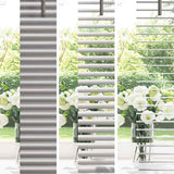 Venetian Blind Silver 175 x 140 cm 25 mm Aluminium 42005930