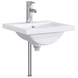 Bathroom Wash Basin Chrome 42 x 40 x 16.5 cm Metal 890228