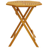 Folding Garden Table 60x75 cm Solid Wood Acacia 4004909