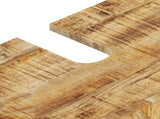 3 Piece Bathroom Furniture Set Solid Wood Mango 3200637